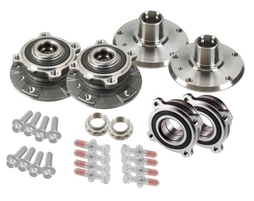 BMW Wheel Bearing and Hub Assembly - Front and Rear 33411133785 - eEuroparts Kit 3085066KIT